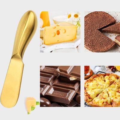 1/2/4-teiliger Käse-Butterstreicher aus Edelstahl, leicht zu reinigen, goldener Käsestreicher, besseres Butterspritzen, Mehrzweck-Schneidewerkzeug
