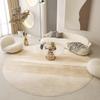 Nordic Style Carpets for Living Room Minimalist Bedroom Decor Round Carpet Large Area Plush Floor Mat Fluffy Soft Lounge Rug