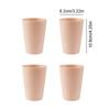4/16Pcs Wheat Straw Tableware Set Eco Friendly Unbreakable Dinnerware Kitchen Cutlery Kids Dishes Eating Cutlery Camping