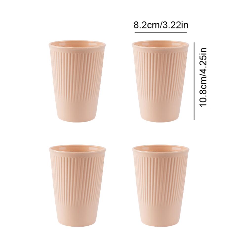 4/16Pcs Wheat Straw Tableware Set Eco Friendly Unbreakable Dinnerware Kitchen Cutlery Kids Dishes Eating Cutlery Camping
