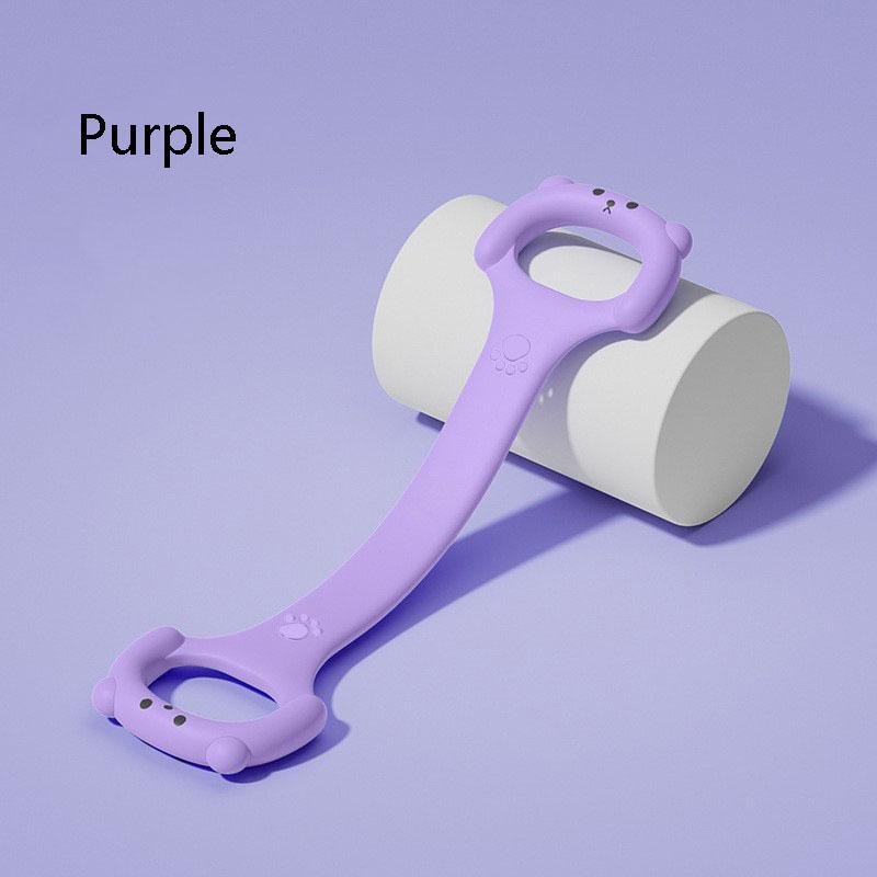 8-Shape Resistance Band Back Shoulder Trainer Thickened Elastic Rope Home Yoga Pull Stretcher Portable Fitness Equipment Women Men