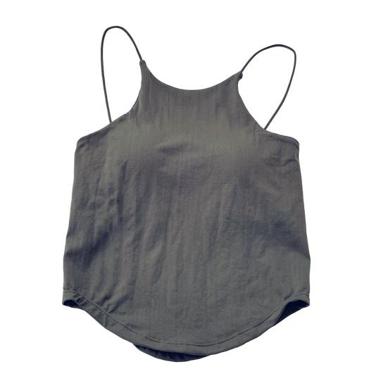 

Women s Padded Cami Tank Top Double Lined Spaghetti Strap Basic Undershirts with Built in Bra Slim Fitted Summer Going Out Top серый