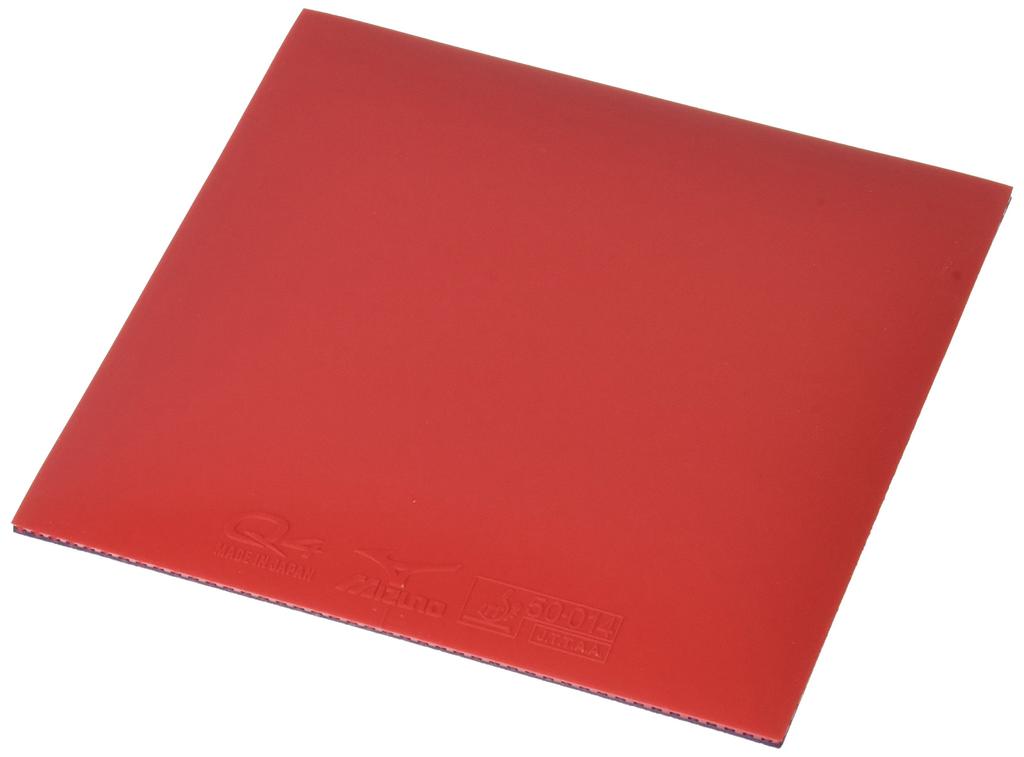 MIZUNO Table Tennis Rubber Q4 83JRT89462 Red 2.1