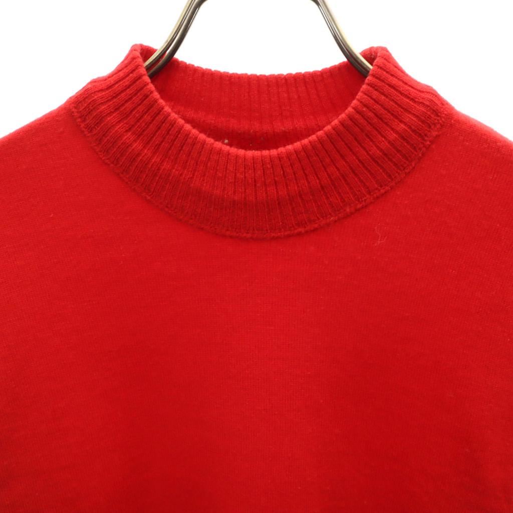 PENDLETON 70s Made In USA Vintage Long Sleeve Knit M Red Sweater Women Used