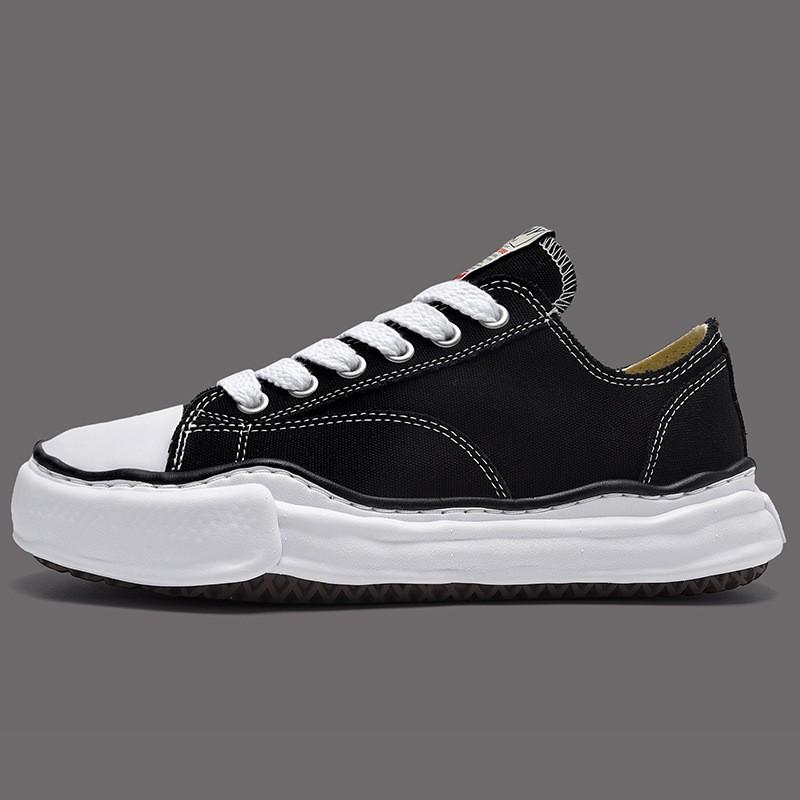 Unisex Retro Nízké Plátěné Tenisky S Masivní Podrážkou Pohodlné Ležérní Boty Muži Ženy