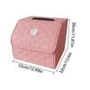 Pink Folding Car Trunk Organizer - Multifunctional Storage Box for Car Supplies