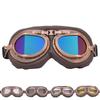 Harley Retro Motorcycle Goggles - Windproof Outdoor Riding Glasses with Helmet Compatibility