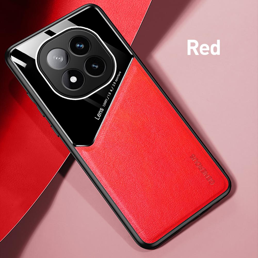 

Redmy Note14Pro 5G 4G Case Leather Magnetic Holder Cover For Redmi Note 14 Pro Plus Pro+ 5G TPU Soft Frame Protect Fundas Redmi Note 14 4G (Global)