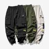 Fashion Men's Cargo Pants Casual Hip Hop Hit Color Multiple Pockets Trousers Streetwear Pants Sportswear Sweatpants