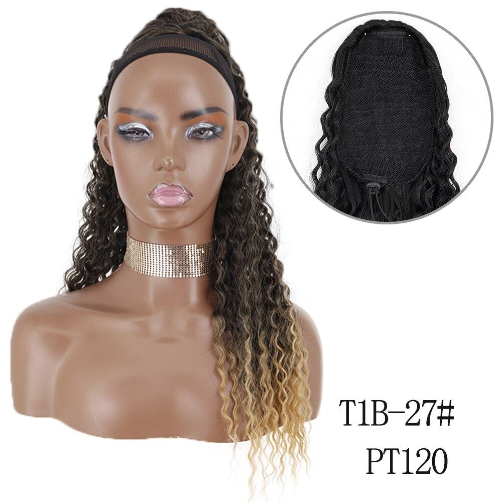 

MISSQUEEN длинный волнистый хвост на шнурке для женщин, синтетические волны, зажим для наращивания волос в шиньоне, черные искусственные волосы 26inches140g&China