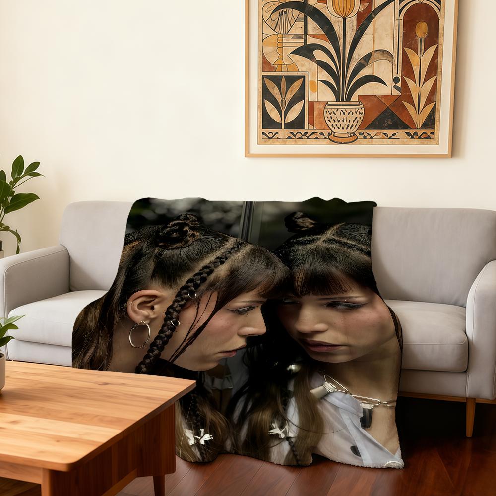 N-Nina Chuba Ich lieb mich Blanket Super Warm Comfortable Plush Throw Blanket Child Home Sofa Bedroom Gift 30x40in