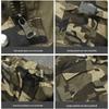 Men's Spring/Autumn Camouflage Work Suit - Pure Cotton, Elastic Labor Protection Wear