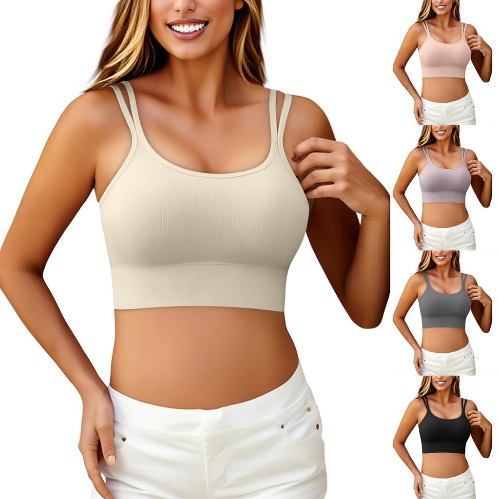 Women's Camisole With Bottom And Chest Pad, Sexy Oversized Underwear With Chest Pad