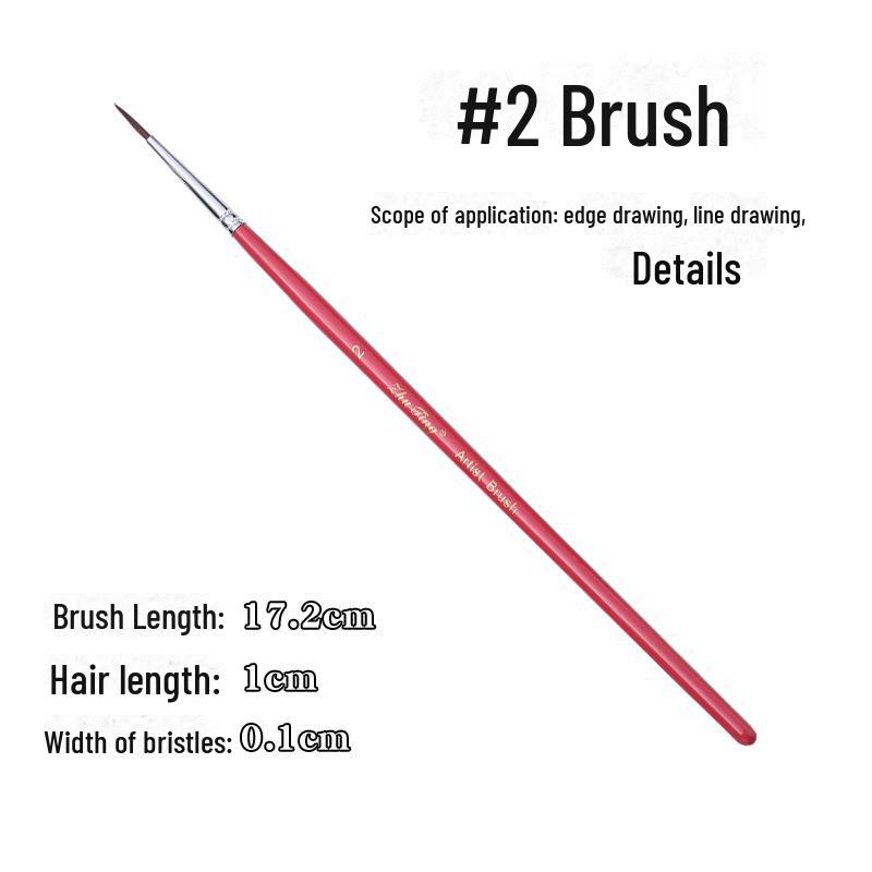 17-Piece Face Painting Brush Set for Various Artistic Techniques Like Line Work, Embossing, Blending, and More.