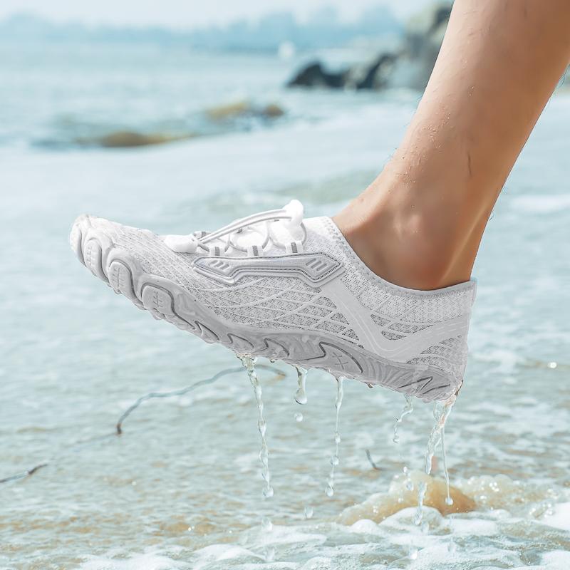 Breathable Unisex Wading Sneakers Quick Dry Aqua Shoes Non-slip Lightweight Beach Water Sports Shoes for Fishing Boating