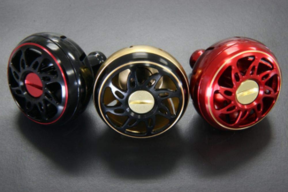 Daiwa Slp Works Handle Knob SLPW Aluminum Round Knob L For Electric and Double Axis Reels Black Reel