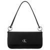 New CALVIN KLEIN Synthetic Material Shoulder Bag Women's Space Black 4K3000G-UB1