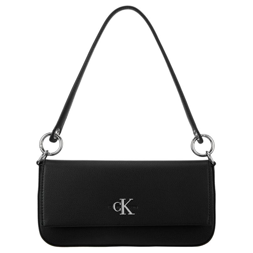 New CALVIN KLEIN Synthetic Material Shoulder Bag Women's Space Black 4K3000G-UB1