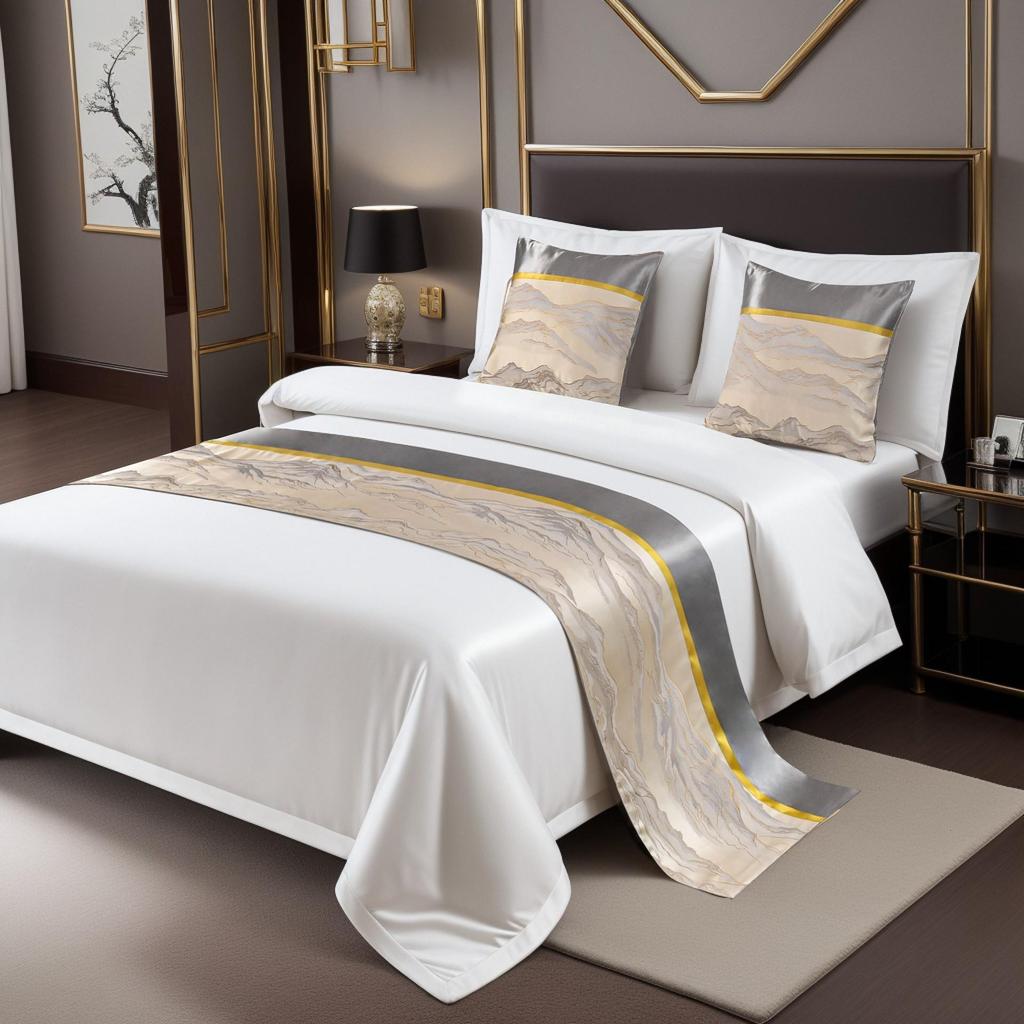 Luxury Hotel Bedding and Towel Set for Parent-Child Rooms