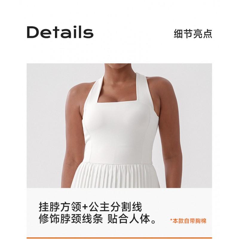 Womens Quick-Dry Tennis Skort With Built-in Bra Breathable Sport Skirt Running Golf Yoga