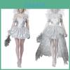 Zombie Bride Dress With Lace Design For Halloween And Theme Parties