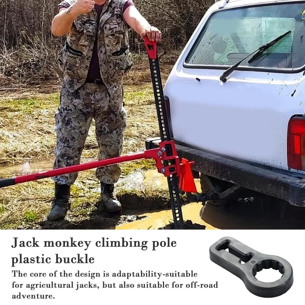 Qizaoly High Lift Auto Accessories, Lift Jack Handle Mount Bracket, Safety Lift Jack Grip,