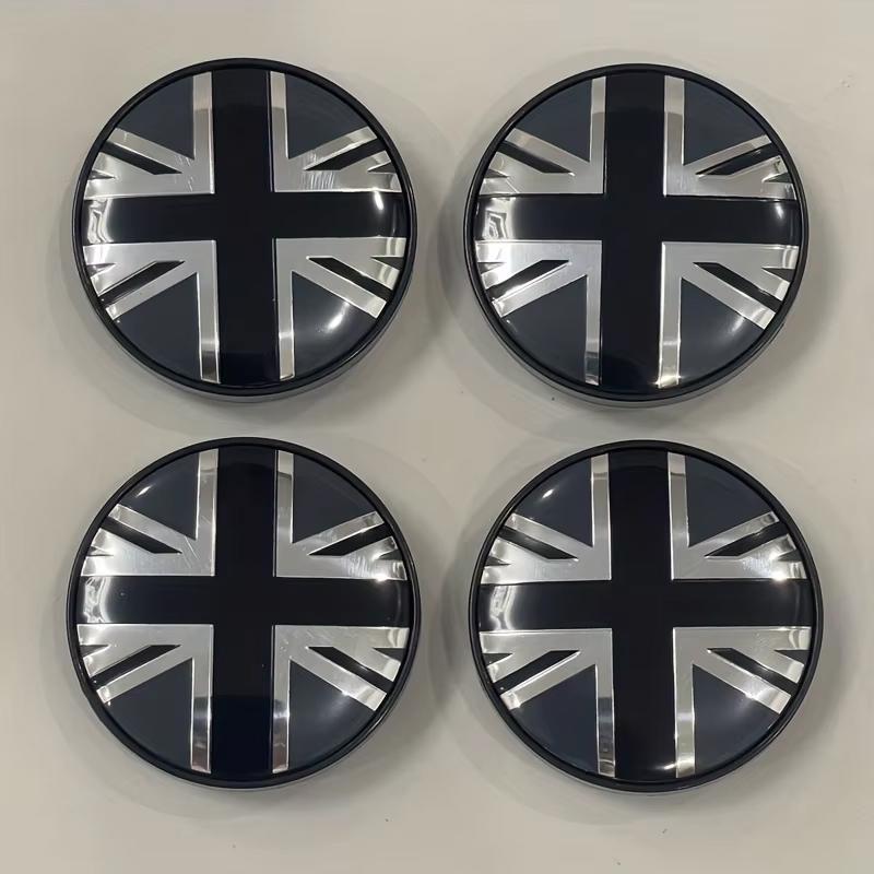 60mm 4Pcs Car Wheel Center Hub Cap Rim Cover For MINI Auto Accessories