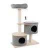 Cat Tree with Cubbies and Basket