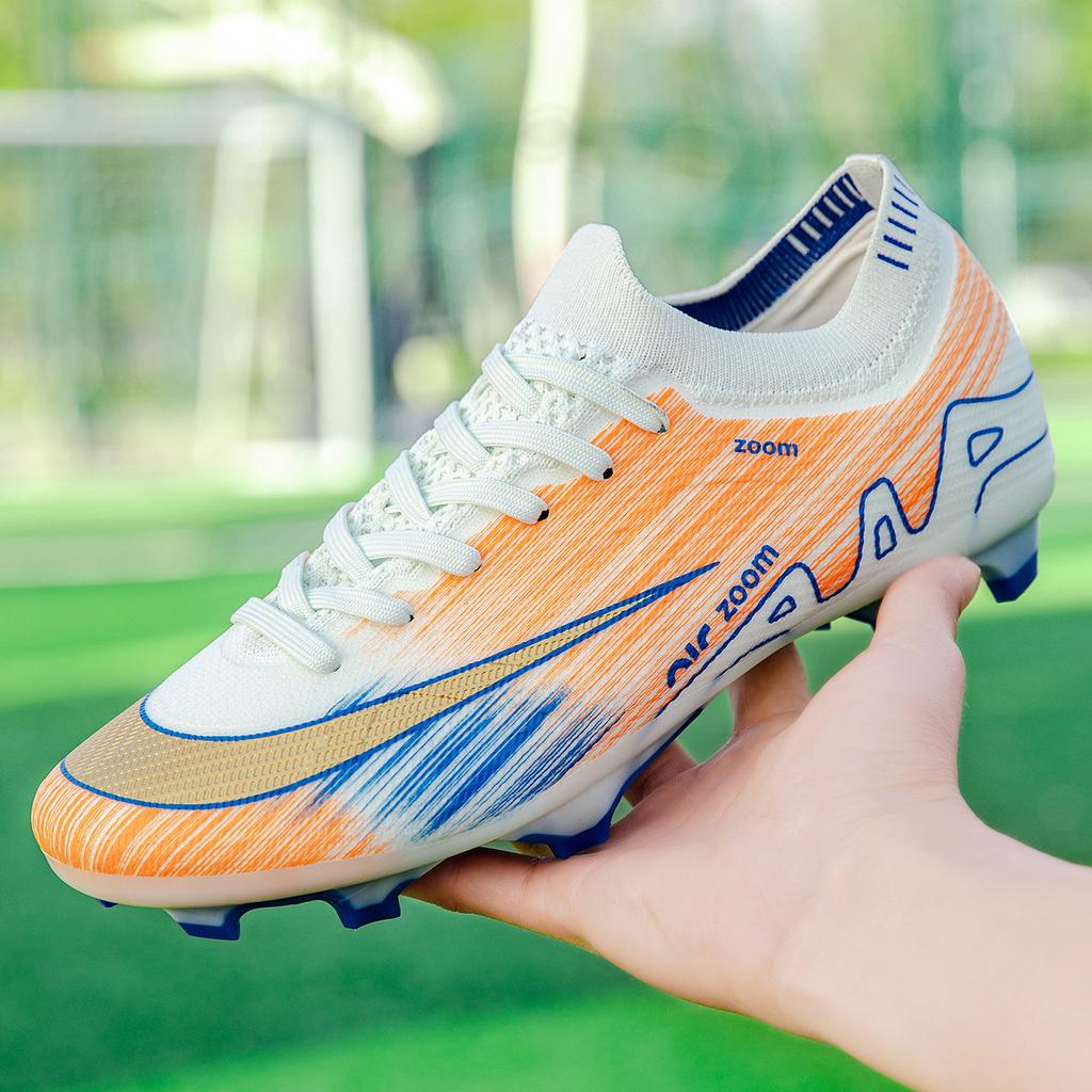 New low-top long nails broken nails youth training football shoes artificial turf football shoes manufacturers help 2025