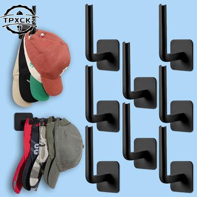 5 Stück Kappenhalter Hutständer für Baseballkappen Klebehuthaken für Wand Kappenaufhänger Aufbewahrung Ohne Bohren Hut-Ausstellungs-Organizer