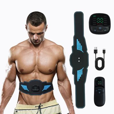 EMS Muscle Stimulator Electric Abs Abdominal Trainer Toning Belt Toner Home Gym Fitness Equiment for Body Slimming Lose Weight