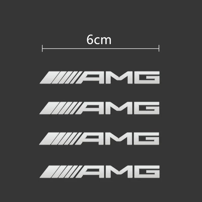 Heiß 2025 Für AMG W124 Metallemblem Auto Dekor Aufkleber Auto Scheibenwischer Aufkleber Für Mercedes Benz AMG W212 W204 W211W168 W213 W20
