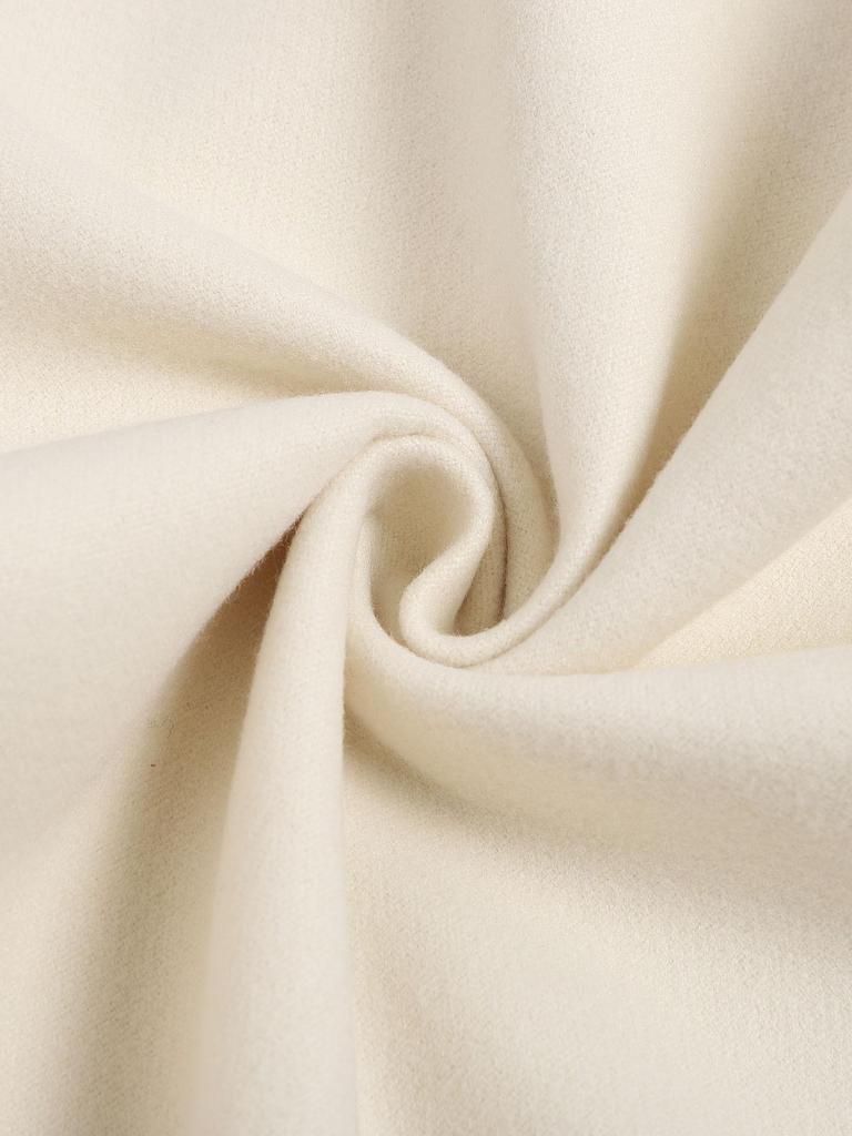 European Women's Double-Sided Wool Long Coat - Autumn/Winter Collection