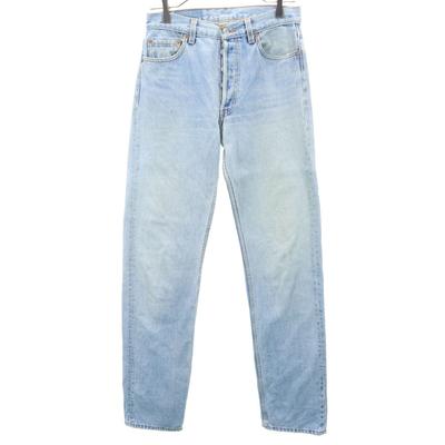 90s Made In USA 501 Straight Denim Pants W29 Button Fly Men's Used