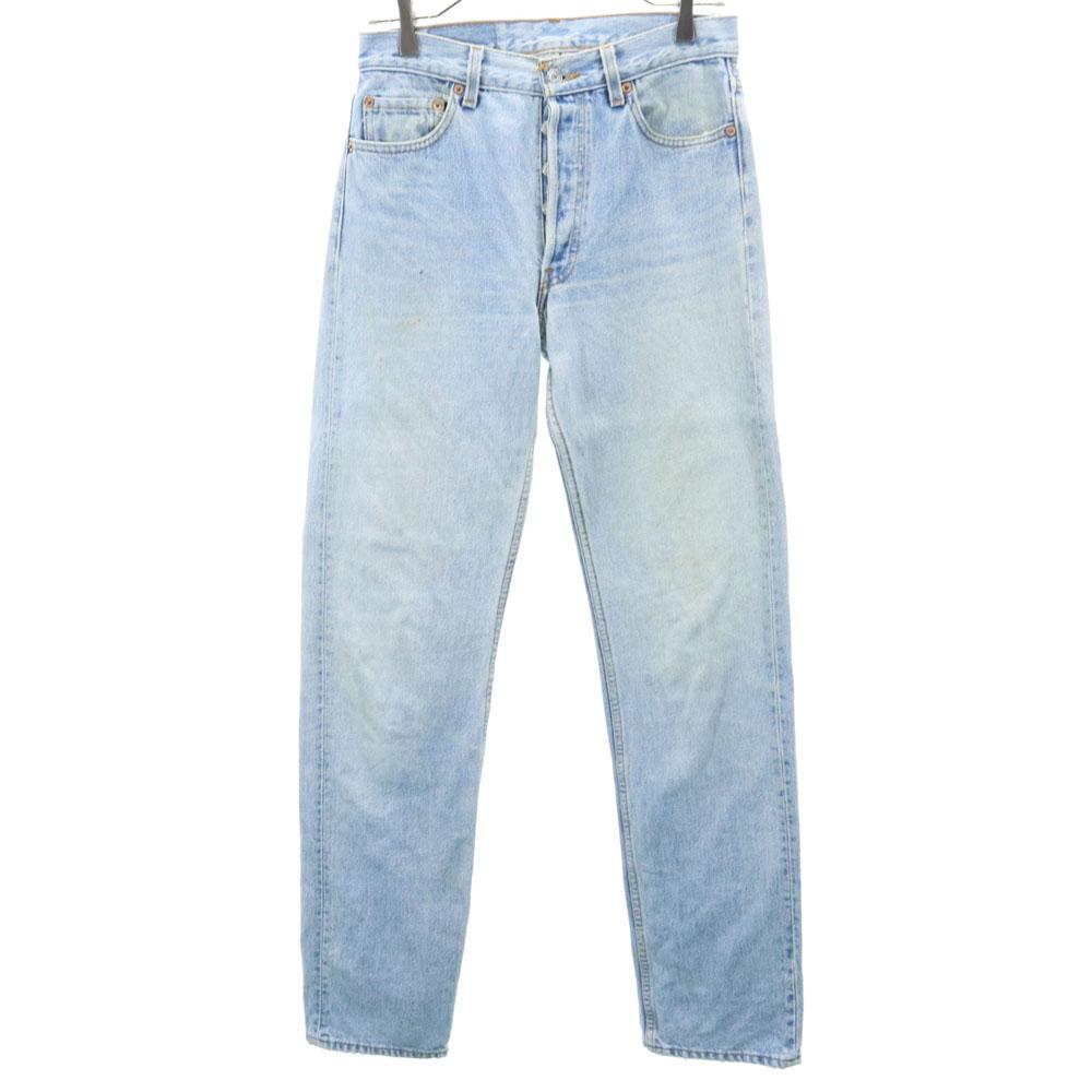 Levi's 90s Made In USA 501 Straight Denim Pants W29 Button Fly Men's Used