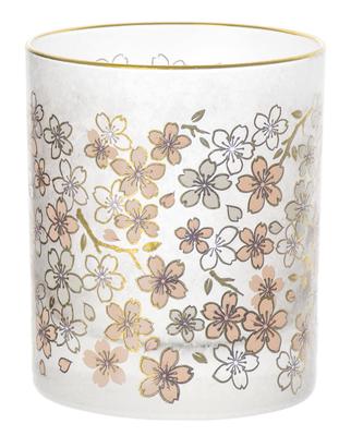 ADERIA El Dorado Cherry Blossom Rocks Glass 300ml Made In Japan Presentation Box Light Shochu Gift Women Day Tableware Day Couple Men Housewarming