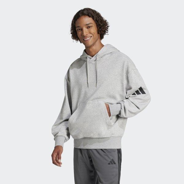 

Adidas Унісекс Повсякденне Весняно-Осіннє Худі Adidas Jf3591 Essential Вільний Крій Логотип з 3 Смуг... A2XL