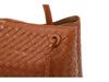 B's Retro Woven Women's Shoulder Tote Bag with Metal Rope Buckle – Large Capacity
