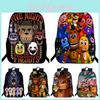 Vibrant Five Nights At Freddy's Backpack With Anime Pattern For Kids And Students