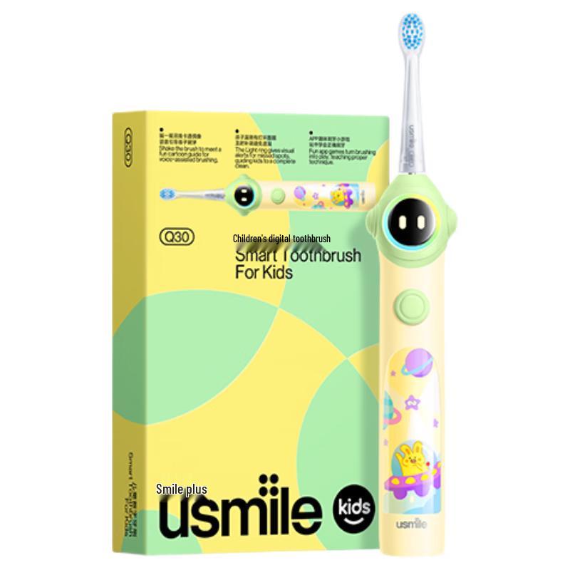

Usmile Q30 Kids Sonic Electric Toothbrush with 6 Brush Heads CN plug (adapter included)