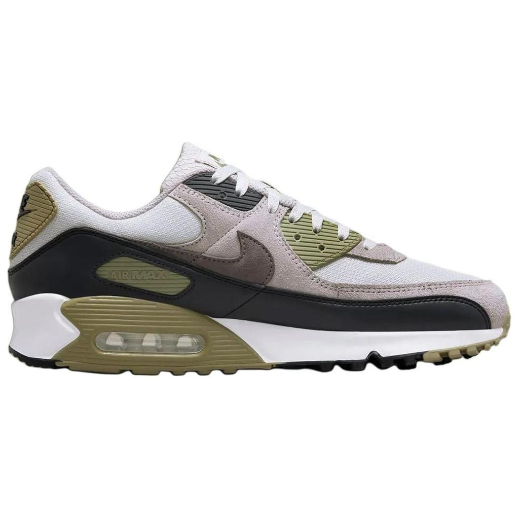 Nike Baskets Air Max 90 Olive Neutre Homme Gris Os Clair Gris Collège DM0029-011