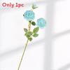 Style Artificial European Peony Rose Silk Flower For Props Wedding