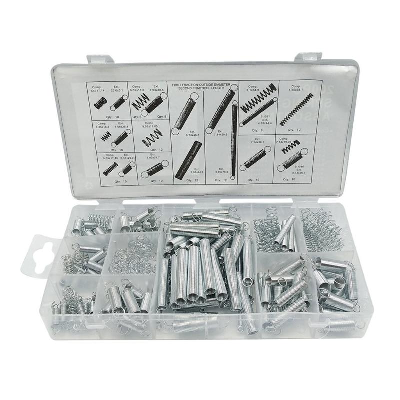200pcs Spring Selection for Enthusiasts Spring Assortment Compression Springs set Replacement Compression Springs set 1