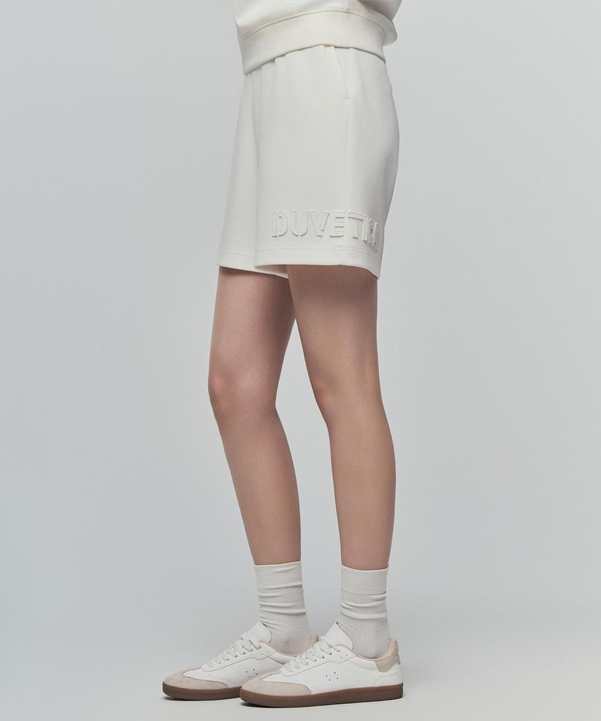 DUVETICA Haku Shorts (Light Ivory) (Women'S Shorts)