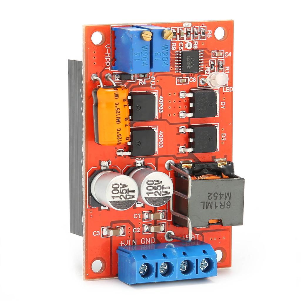 Solar Charging Board 5A MPPT Reverse Connection  AntiBackflow Low Power Consumption