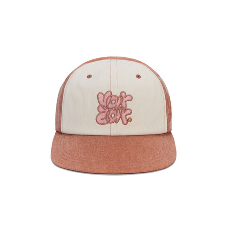 VARZAR Graffiti Two-Tone Ordinary Ball Cap Brown