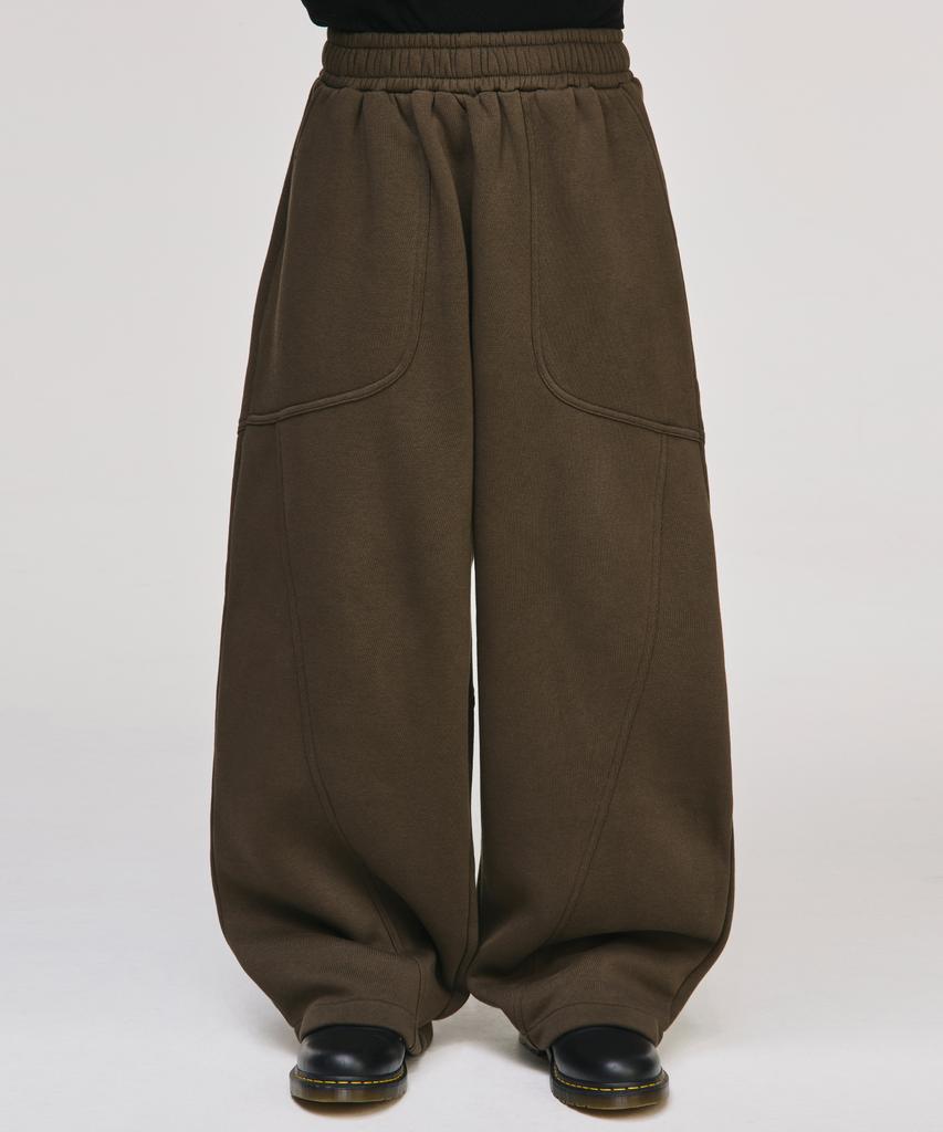 SIGNATURE Fatigue Curved Fleece-Lined Training Pants [Khaki]