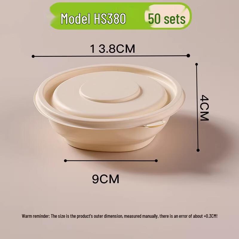 Degradable Corn Starch Disposable Lunch Boxes