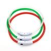 Pet Luminous Collar, Dog Luminous Collar, Dog Collar USB Charging LED Optical Fiber Collar, Flashing Dog Collar