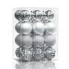 Electroplated Christmas Ball Ornaments Shatterproof Christmas Ball  for Tree Decoration